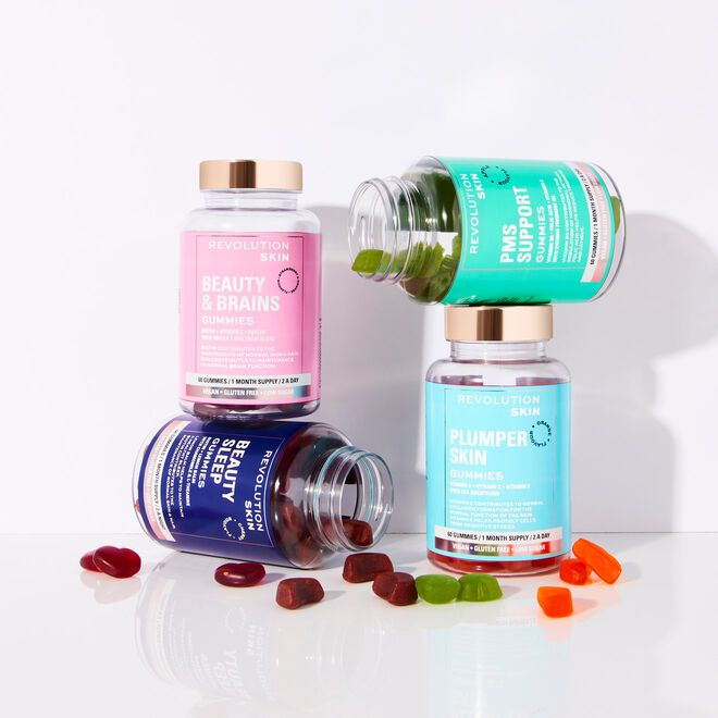 Revolution Skincare Beauty & Brains Vegan Gummies